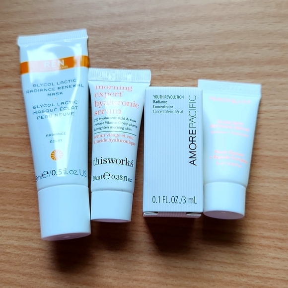 Ipsy Unopened 4 Piece SET Face Enzyme Peel, Glycol Mask,Refining Serum & Radianc - Picture 2 of 12